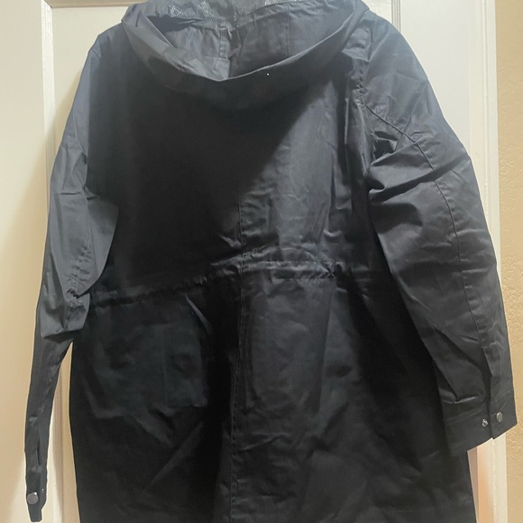 Hunter Black Hooded Raincoat XL - Picture 5 of 5